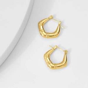Golden Edge Earrings