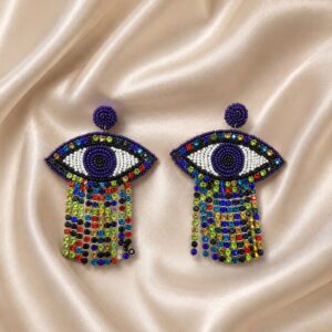Evil Eyes Glam Earrings
