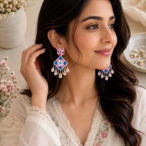 Rangoli Tassel Earrings