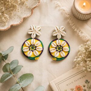 Flora Shell Earrings