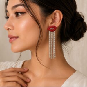 Kiss Cascade Earrings