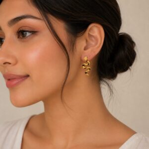 Serpant Charm Earrings