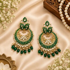 Mehar Chandbali - Green