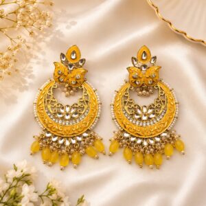 Mehar Chandbali - Yellow