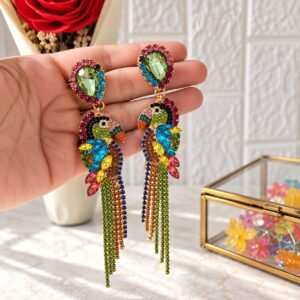 Tropical Parrot Earrings