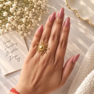 Radiant Sol Adjustable Ring