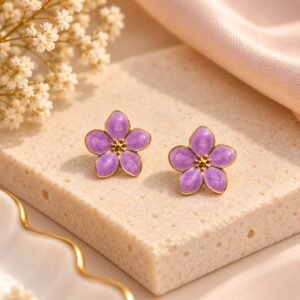 Lilac Bloom Earrings