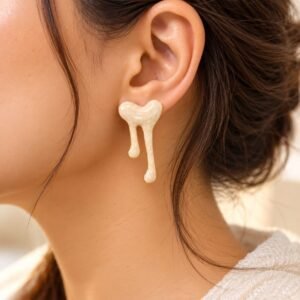 Ivory Tooth Earrings