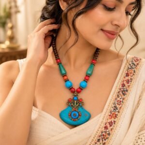 Turquoise Boho Necklace